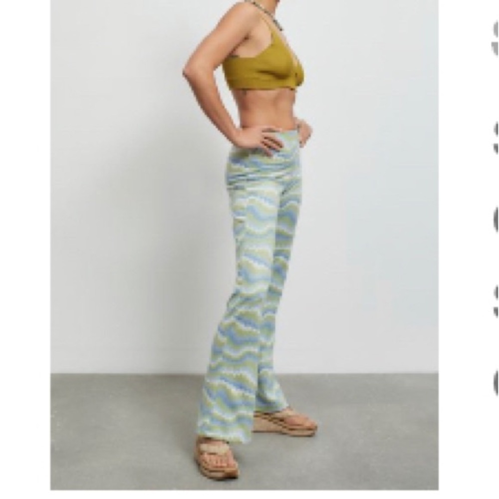 Urban Outfitters Bryn Pull-On Flare Pants with Reusable Bag Included!